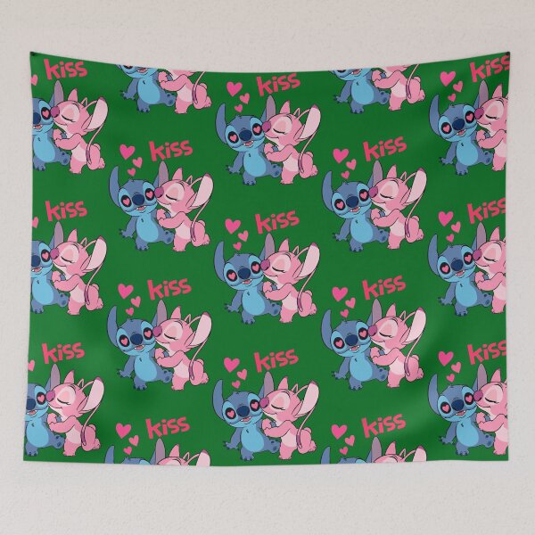 Item preview, kisses STITCH and angel Active  designed and sold by hoangsacuavn.