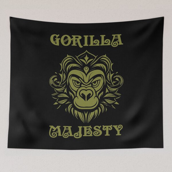 Item preview, Gorilla Coat Of Arms Olive designed and sold by Soulemotion.