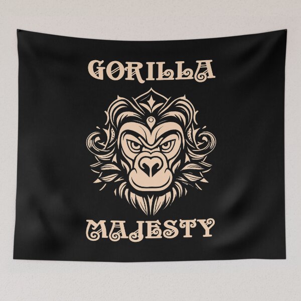 Item preview, Gorilla Coat Of Arms Peach designed and sold by Soulemotion.