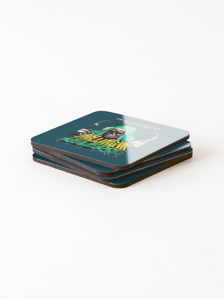 Thumbnail 4 of 5, Coasters (Set of 4), Falling In Reverse Radke designed and sold by BriceXavi.
