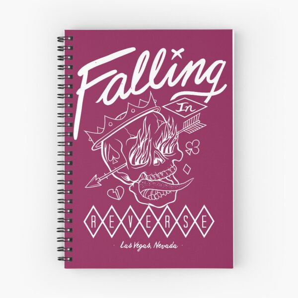 Item preview, Falling In Reverse Retro Flame Skull designed and sold by BriceXavi.