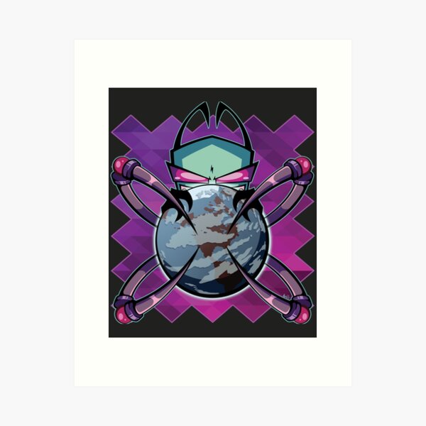 Aperçu de l'œuvre Invader Zim World is Mine Chemise créée et vendue par acreskre.