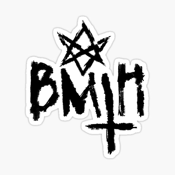 Bring Me The Horizon Sticker Pack, BMTH Metalcore Alternative Metal Band  Logo