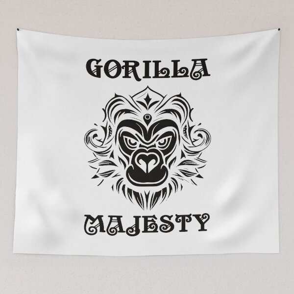 Item preview, Gorilla Crest Black designed and sold by Soulemotion.