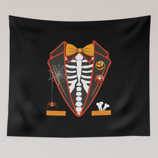 Item preview, Skeleton Tuxedo Halloween Costume Bow Tie designed and sold by alenaz.