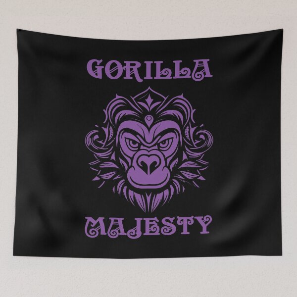 Item preview, Gorilla Coat Of Arms Violet designed and sold by Soulemotion.