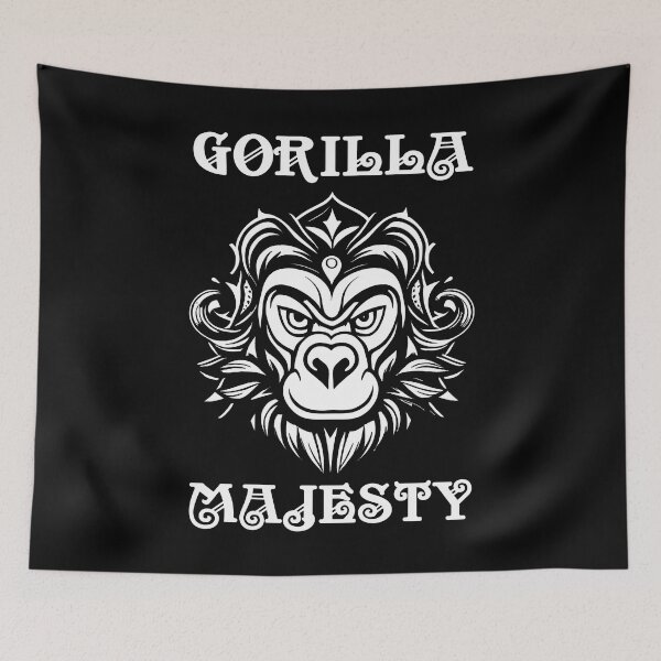 Item preview, Gorilla Coat Of Arms White designed and sold by Soulemotion.