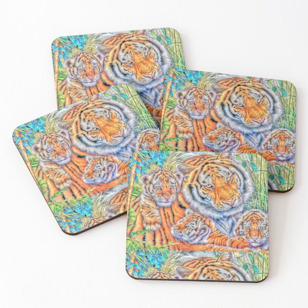 Item preview, Tiger Love designed and sold by SamOliverArt.