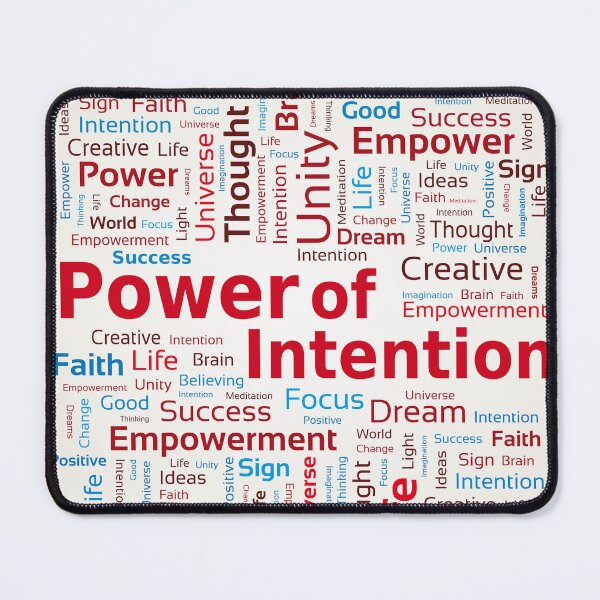 Item preview, Power of Intention Word Cloud Success Colorful Thought Coaching Tool designed and sold by WinfinityDesigns.