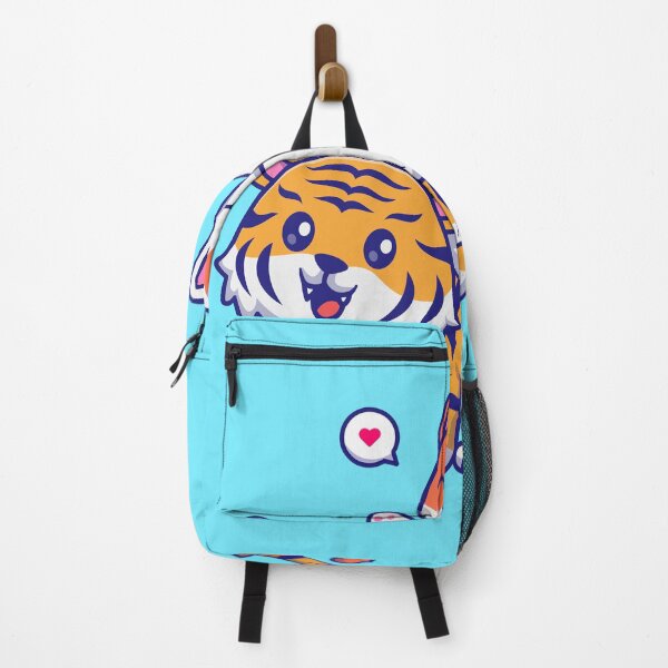 Item preview, Playful Feline Friends - Cute Cat and Tiger Cartoon designed and sold by hjian8219.