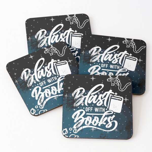 Item preview, Blast Off with Books designed and sold by askthebookbug.