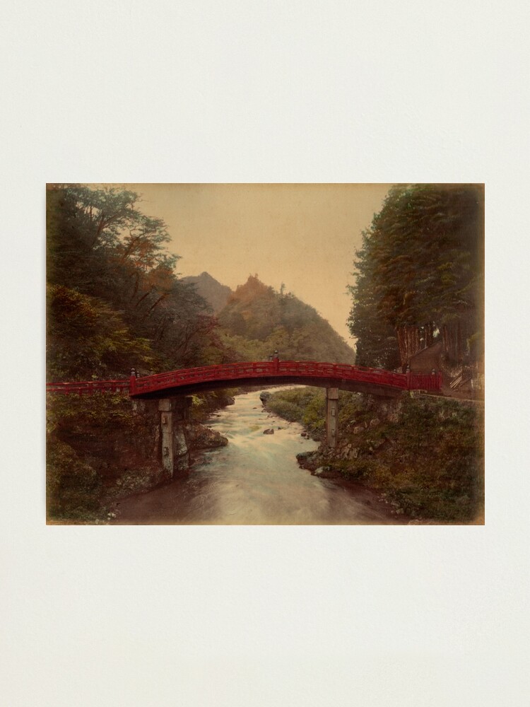 Alternate view of Sacred bridge, Nikko, Japan Photographic Print