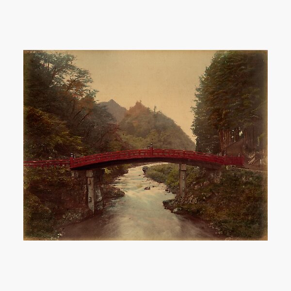 Sacred bridge, Nikko, Japan Photographic Print