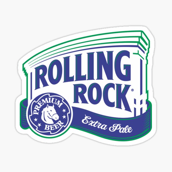 Rolling Rock Sticker