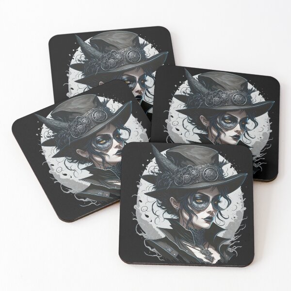 Item preview, Steampunk Girl Gothic Lady Portrait designed and sold by SoccaTamam.