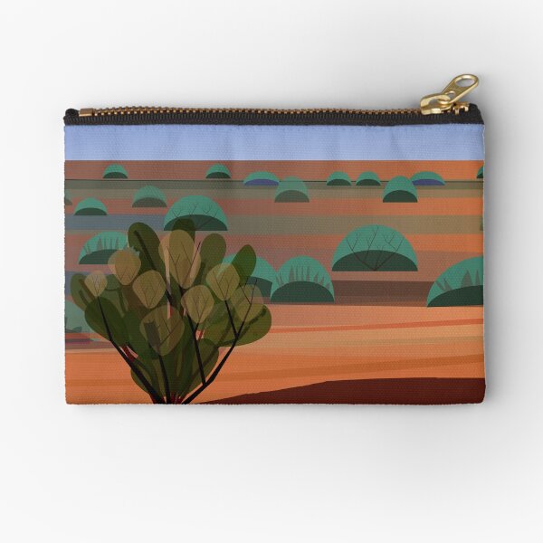 Twilight in the Desert Zipper Pouch