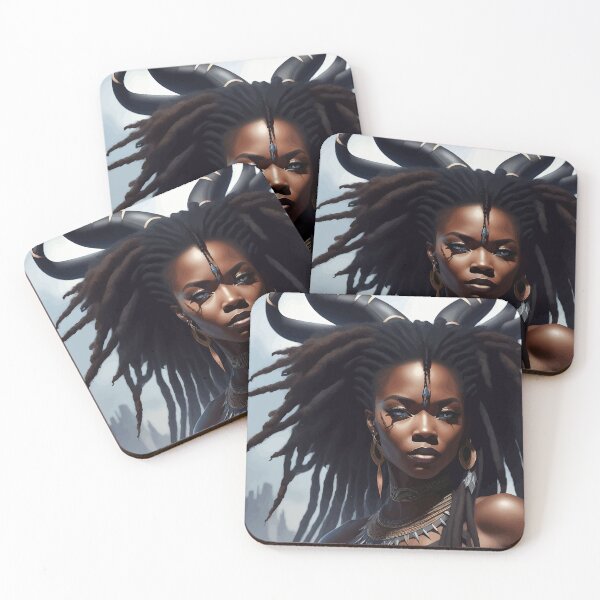 Item preview, Black Woman 4 designed and sold by Vicky Brago-Mitchell®.