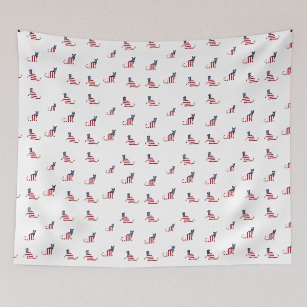 Item preview, USA Flag Cats designed and sold by Marshallamoakohene.