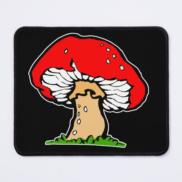 Item preview, Red Animated Mushroom designed and sold by dopeandbirds.
