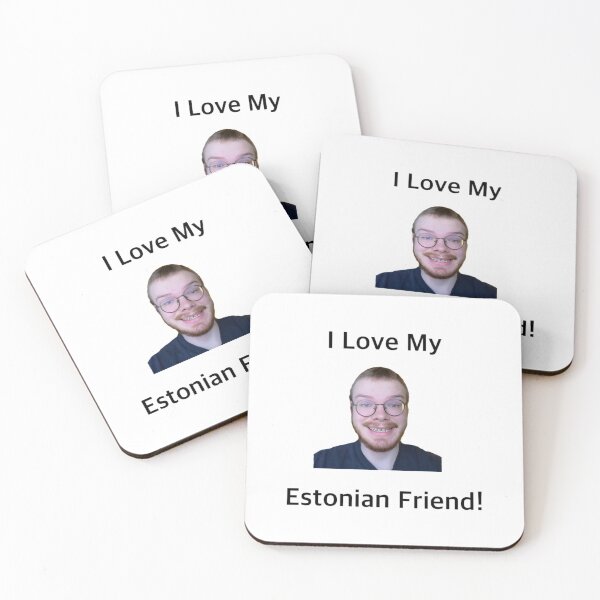 Item preview, Sinjin Drowning I Love My Estonian Friend! Aksel   designed and sold by Bortykusmu.