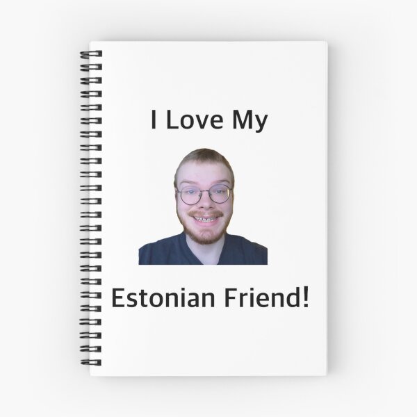 Item preview, Sinjin Drowning I Love My Estonian Friend! Aksel   designed and sold by Bortykusmu.