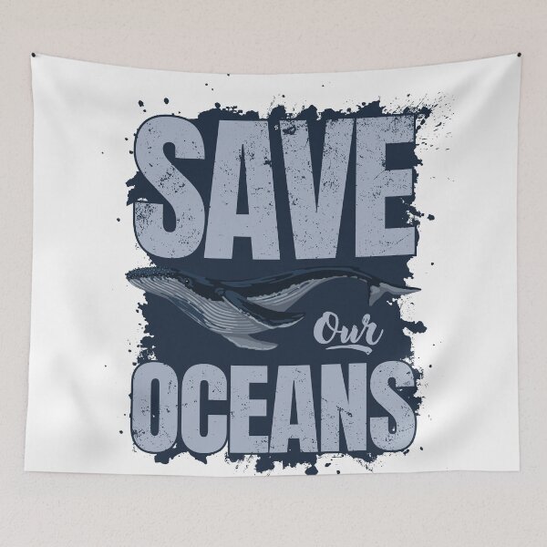 Item preview, Save our oceans designed and sold by addict2reading.