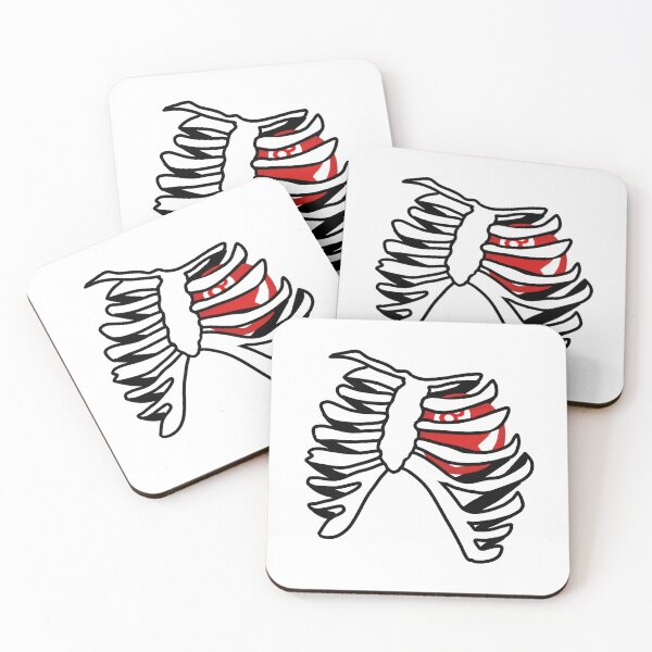 Item preview, Red 8ball in rib cage  designed and sold by dejaVI.