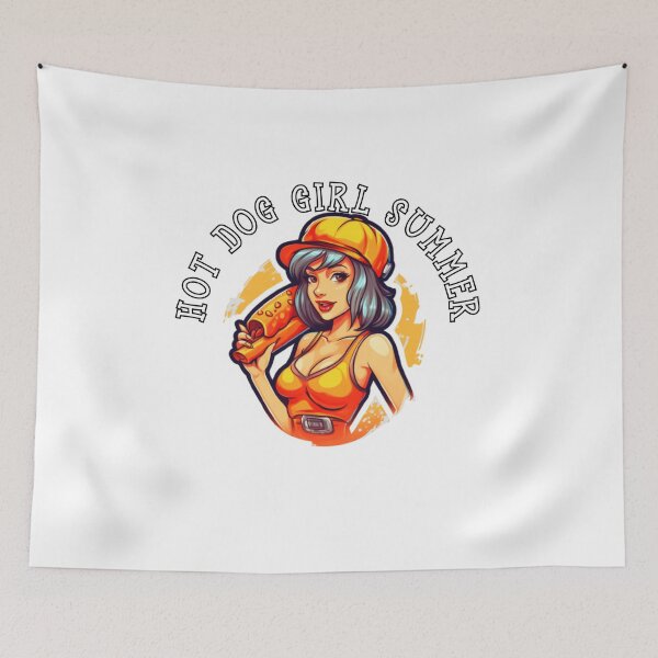 Item preview, HOT DOG GIRL SUMMER designed and sold by Tee Studio.