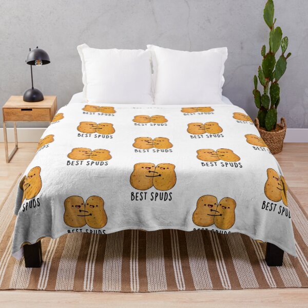 Item preview, Best Spuds Best Buddies Funny Potato Puns  designed and sold by punnybone.