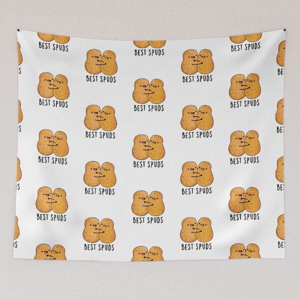 Item preview, Best Spuds Best Buddies Funny Potato Puns  designed and sold by punnybone.