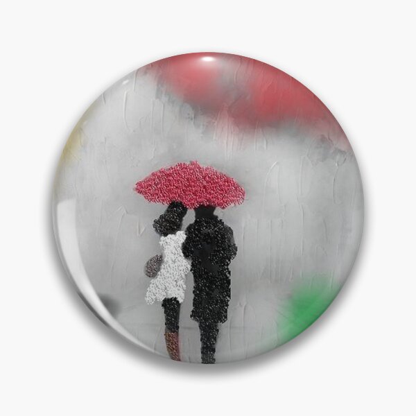Item preview, Digital painting of a loving couple. A man and a woman on  the way. designed and sold by arun2503.