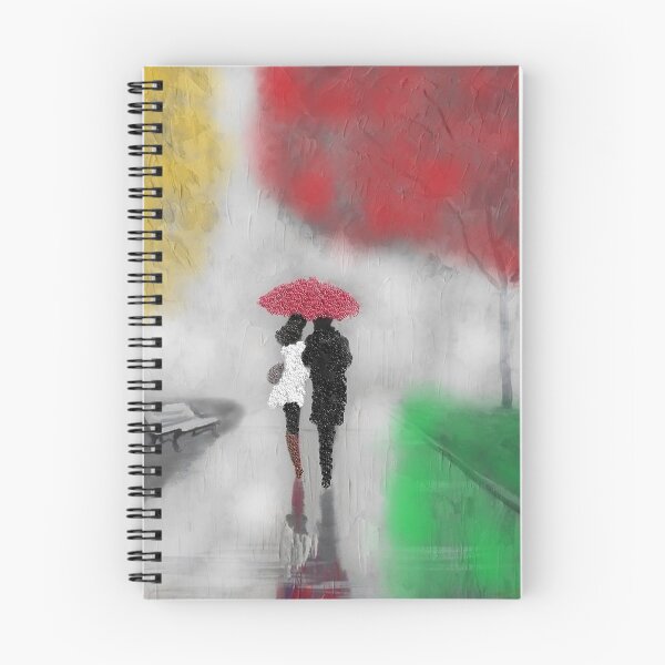 Item preview, Digital painting of a loving couple. A man and a woman on  the way. designed and sold by arun2503.