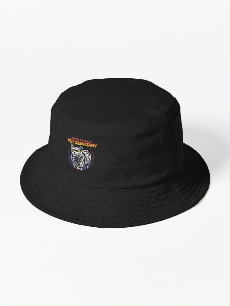 Pets Black Logo Bucket Hat