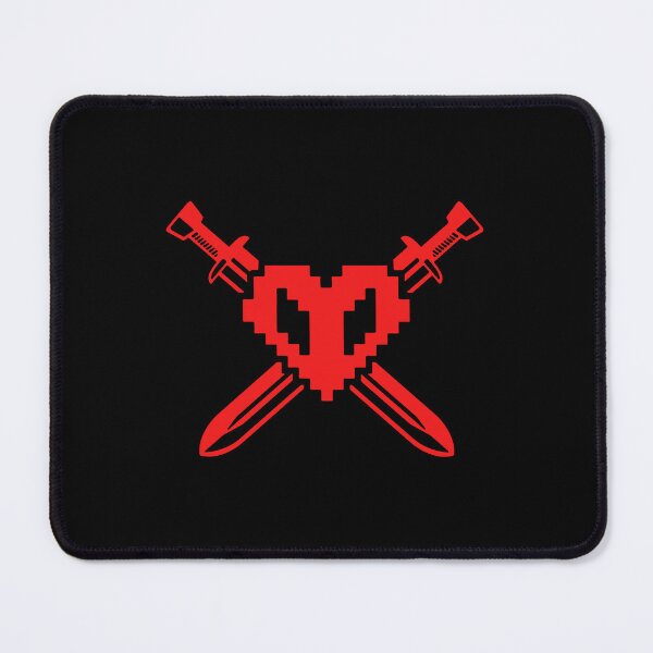 Item preview, Ph1lza Shirt philza m-erch red Crossed Hardcore Heart designed and sold by Michaelhyden.