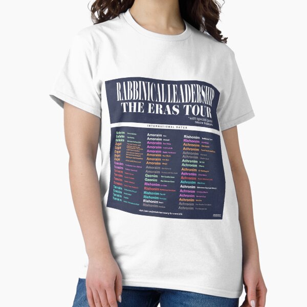 Item preview, Rabbinical Leadership: The Eras Tour designed and sold by JewishMemesOnly.