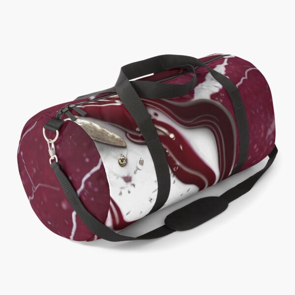 Item preview, Maroon and white marble swirls #5 designed and sold by BirdsnStuff.