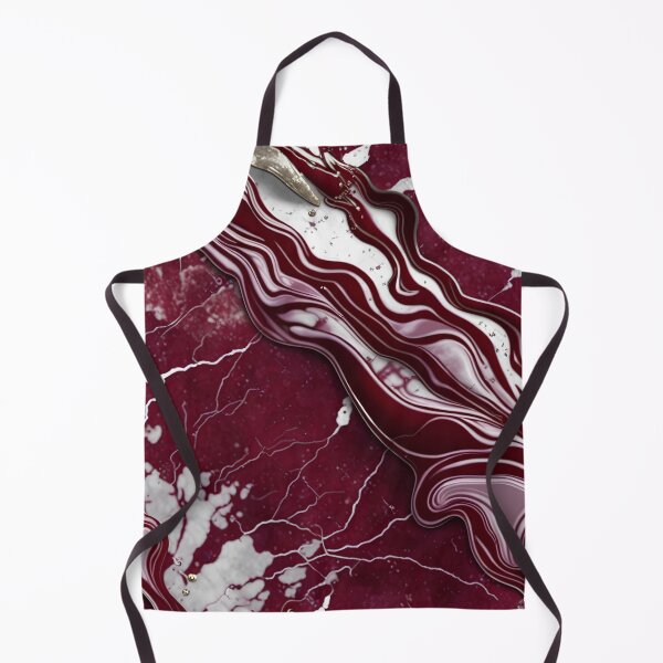 Item preview, Maroon and white marble swirls #5 designed and sold by BirdsnStuff.