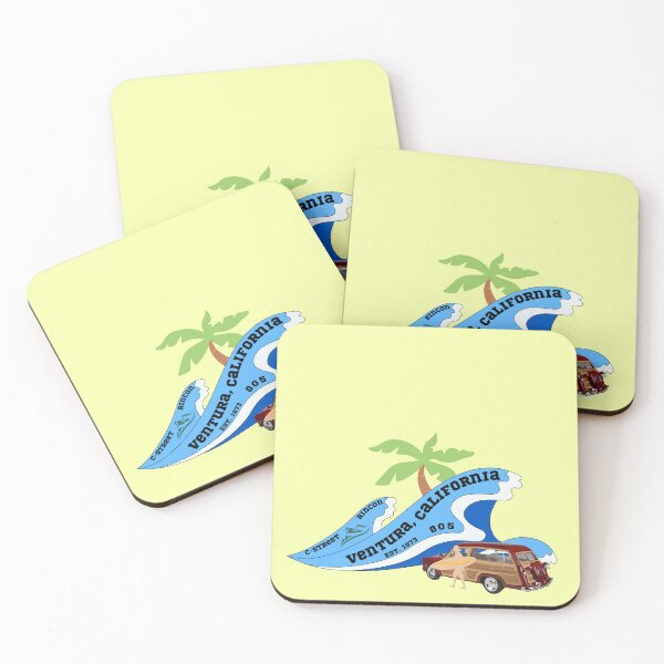 Item preview, Surfing at the Rincon designed and sold by BeHappyGoLucky.