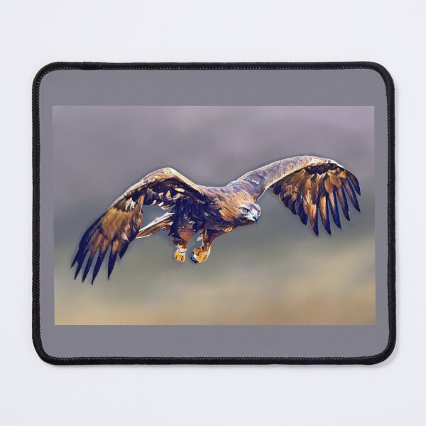 Item preview, Golden Eagle in Flight designed and sold by rossartstudio.