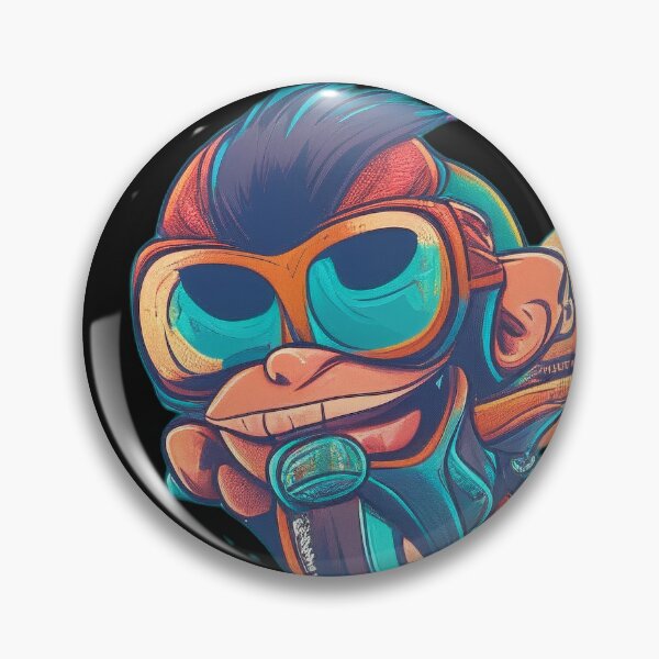 Item preview, Crazy Monkey Madness designed and sold by ahmmnz.