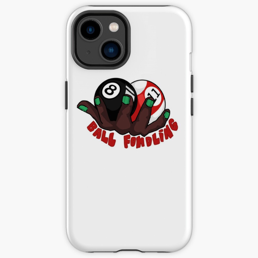 Disover A hand fondling pool balls  | iPhone Case