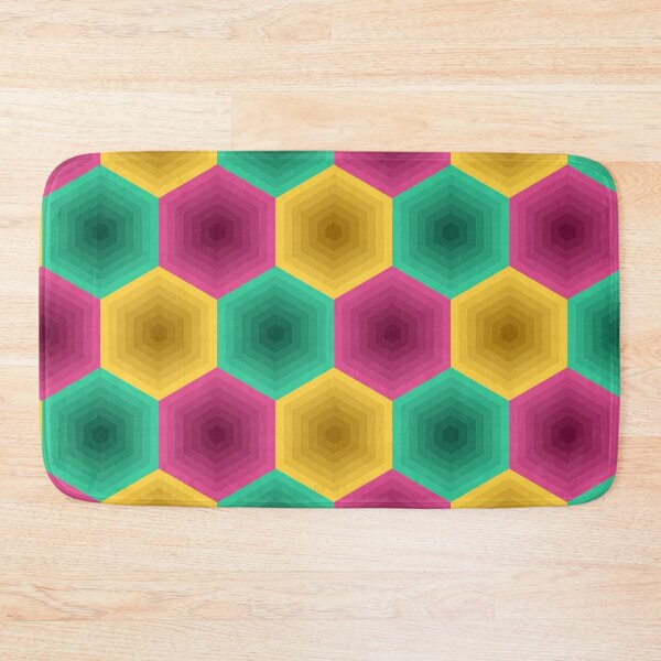 Item preview, Colorful Polygon Pattern designed and sold by TM Selvam.