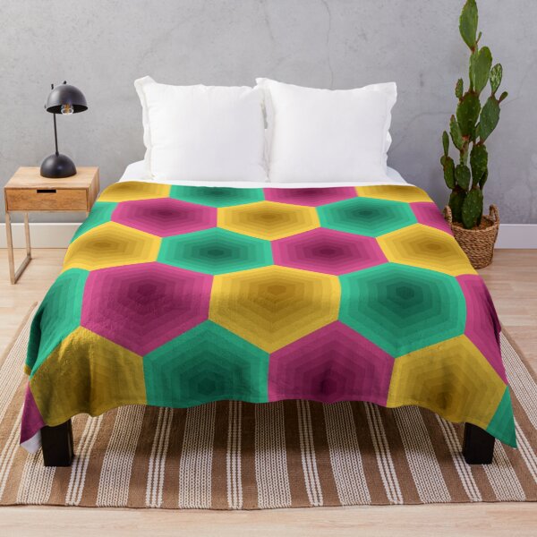 Item preview, Colorful Polygon Pattern designed and sold by TM Selvam.
