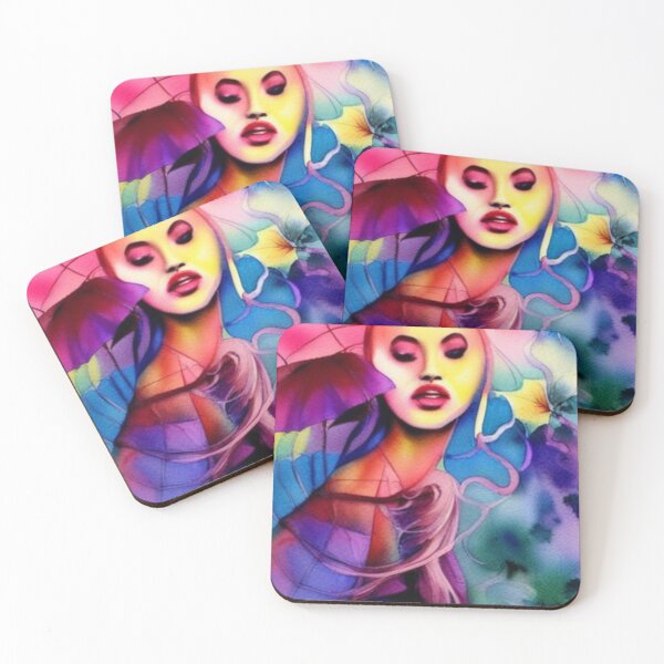 Item preview, Watecolor mystery girl designed and sold by ArtKseniia.