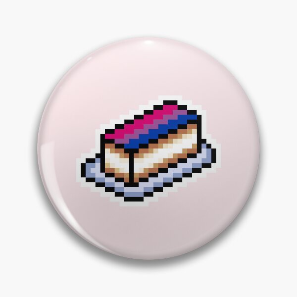 Item preview, Bandera del Orgullo Bisexual Tompouce - Pastelería Holandesa designed and sold by twicethepixels.