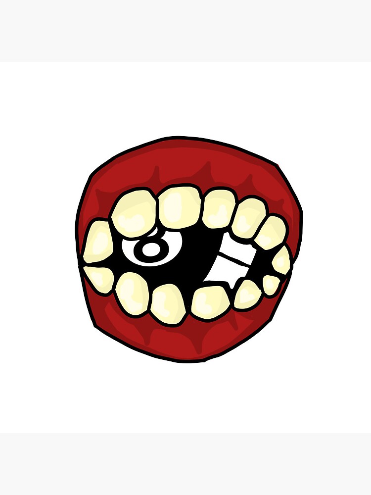 Disover 8ball in yellow teeth  | Pin