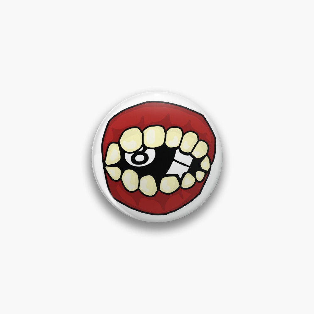 Disover 8ball in yellow teeth  | Pin
