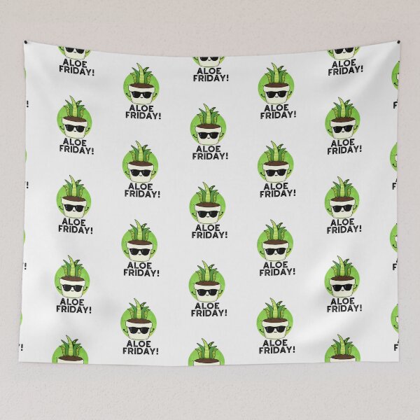 Item preview, Aloe Friday Funny Aloe Vera Plant Puns  designed and sold by punnybone.