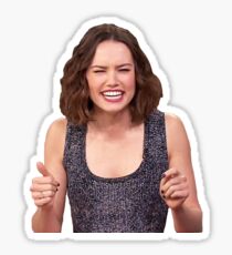 Daisy Ridley Smile Sticker