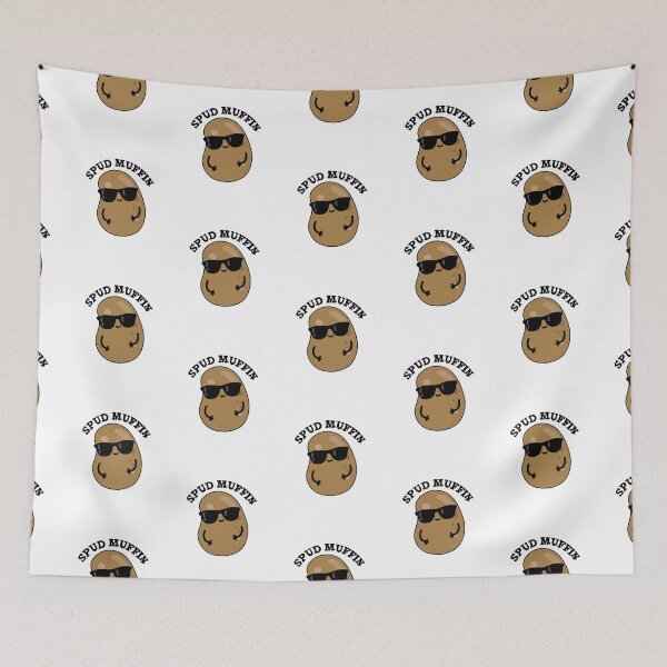 Item preview, Spud Muffin Funny Potato Puns  designed and sold by punnybone.